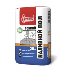 СТАРАТЕЛИ Наливной пол Тонкий
